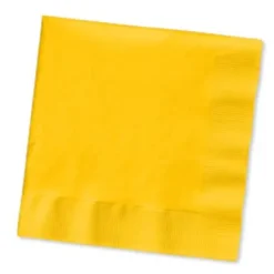 Golden Yellow Beverage Napkins