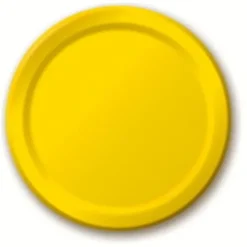 Golden Yellow Dessert Plates