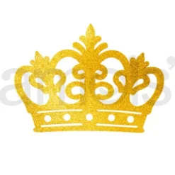 8" Gold Foam Crown