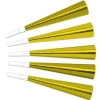 Gold Foil Horn 9"