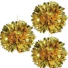 Gold Metallic Fluff Balls