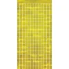 Gold Metallic Square Curtain