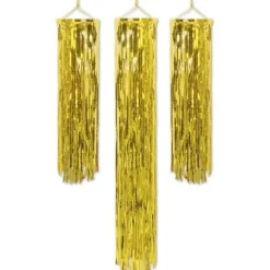 Gold Mini Fringe Columns