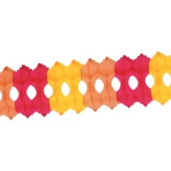 Gold, Orange, Red Arcade Garland