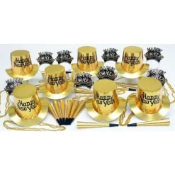 Gold Regal Party Kit for 25