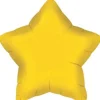 Gold Star Mylar Balloon