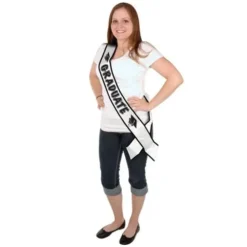 Graduate Satin Sash