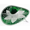 Green and Silver Mariachi Sombrero