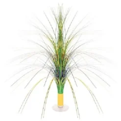 Green, Gold, & Purple Metallic Spray Centerpiece