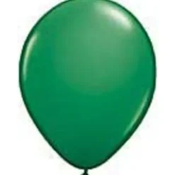 3' Green Latex Balloon