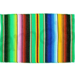 Green Serape Place Mat