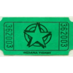 Green Star Ticket Roll