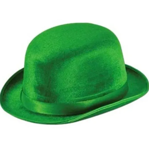 Green Vel-Felt Derby