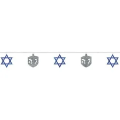 Hanukkah Sequin Ring Garland