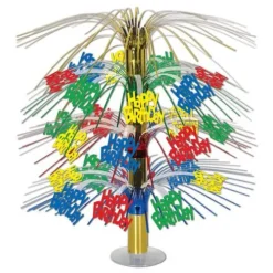 Happy Birthday Cascade Centerpiece