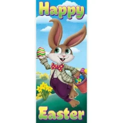 Happy Easter Door Cover