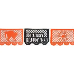 Happy Halloween Medium Plastic Picado