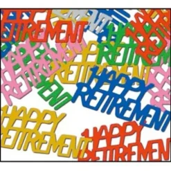 Happy Retirement Confetti