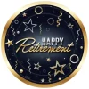 Happy Retirement Paper Plates 7"
