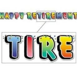 Happy Retirement Streamer
