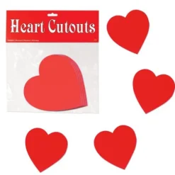 4" Heart Cutouts
