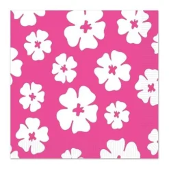 Hibiscus Beverage Napkins