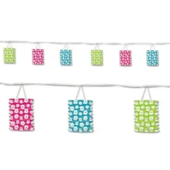 Hibiscus Lantern Garland