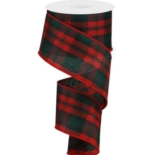 Holiday Plaid Ribbon