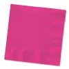 Hot Pink Beverage Napkins
