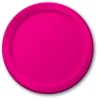 Hot Pink Dessert Plates