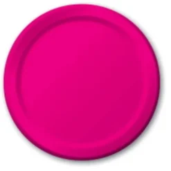 Hot Pink Dessert Plates