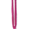 Hot Pink Metallic Bead Necklaces