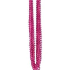 Hot Pink Party Beads (48 per bag)
