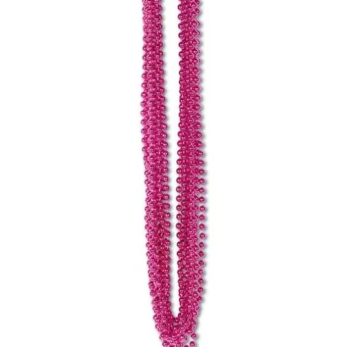 Hot Pink Party Beads (48 per bag)