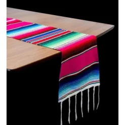 Hot Pink Serape Table Runner