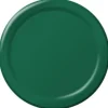 Hunter Green Dessert Plates
