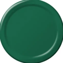 Hunter Green Dinner Plates