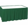 Hunter Green Table Skirt