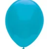 11" Island Blue Value Balloons