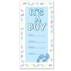 It's A Boy Door Cover