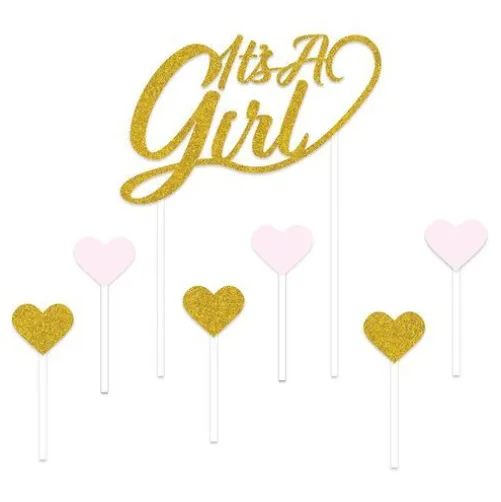 It's a Girl Cake Topper