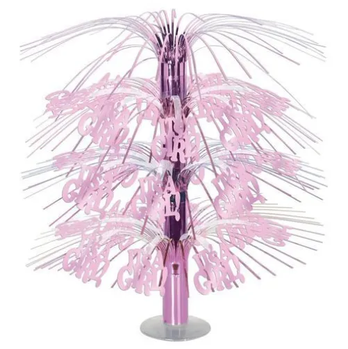 It's A Girl Cascade Centerpiece