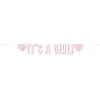 It's A Girl Letter Banner