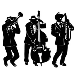 Jazz Trio Silhouettes
