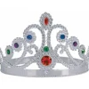 Jeweled Silver Queen's Tiara