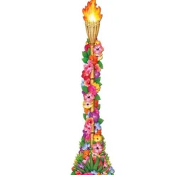 Jointed Flower Tiki Torch