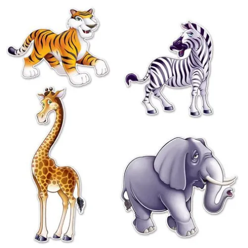 Jungle Animal Cutouts