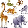 Jungle Animal Props