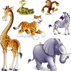 Jungle Animal Props