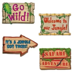 Jungle Sign Cutouts